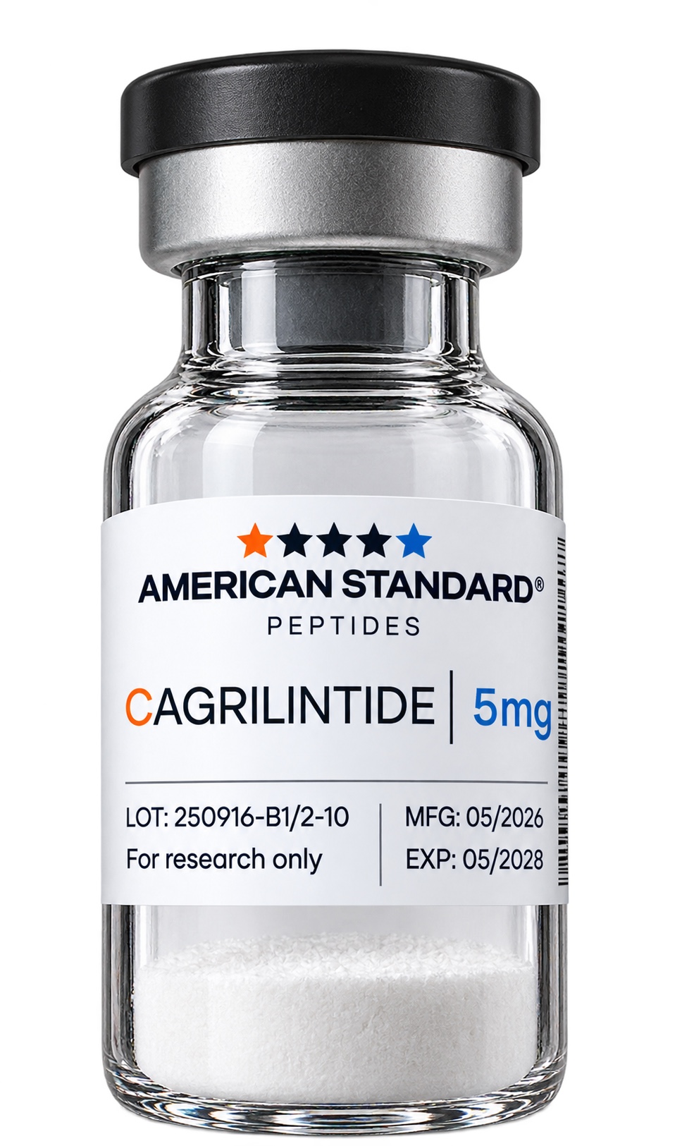Cagrilintide 5 — флакон лиофилизата AMERICAN STANDARD PEPTIDES