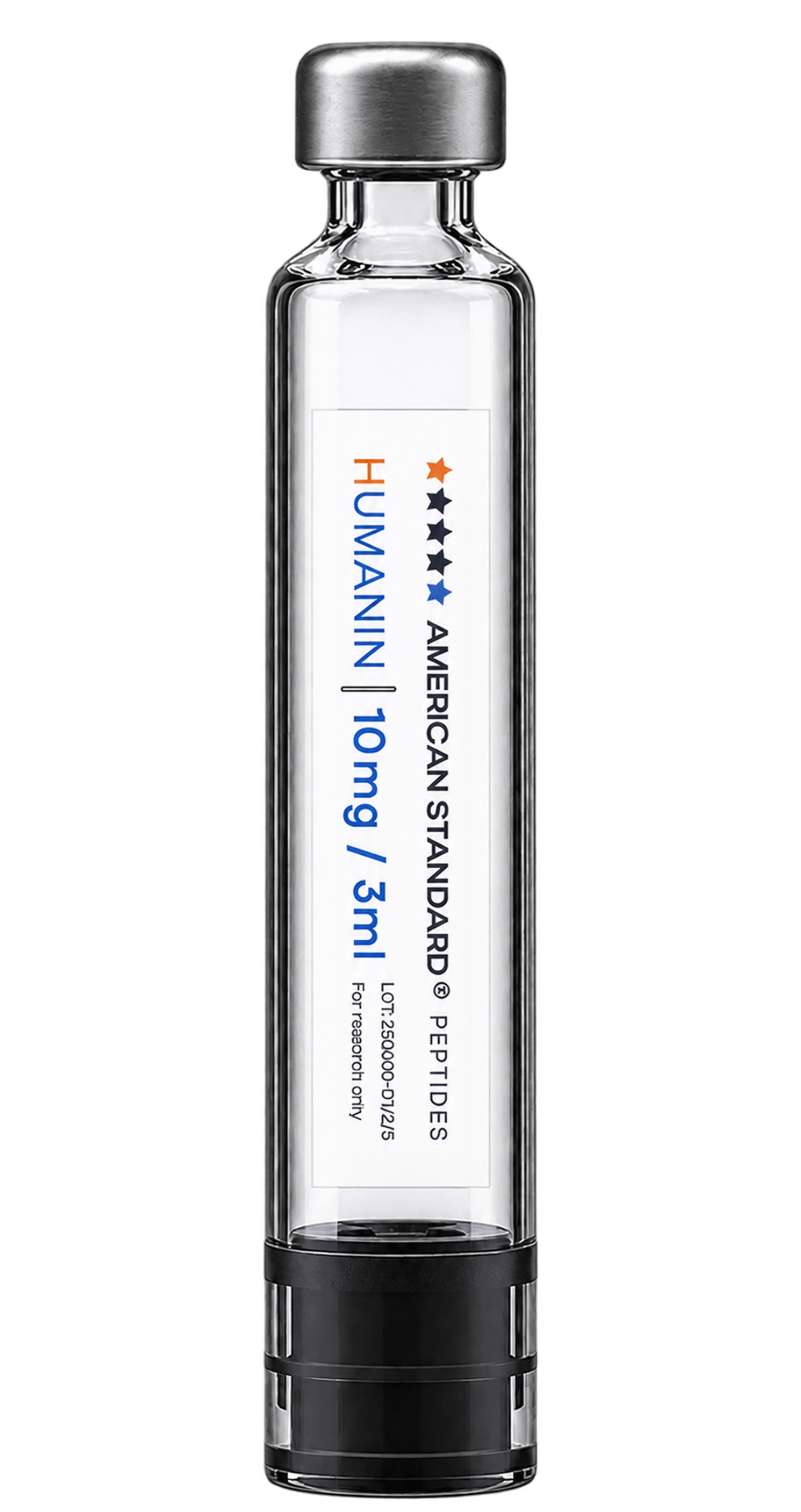 HUMANIN Картридж для многоразовой ручки AS 10 — флакон лиофилизата AMERICAN STANDARD PEPTIDES