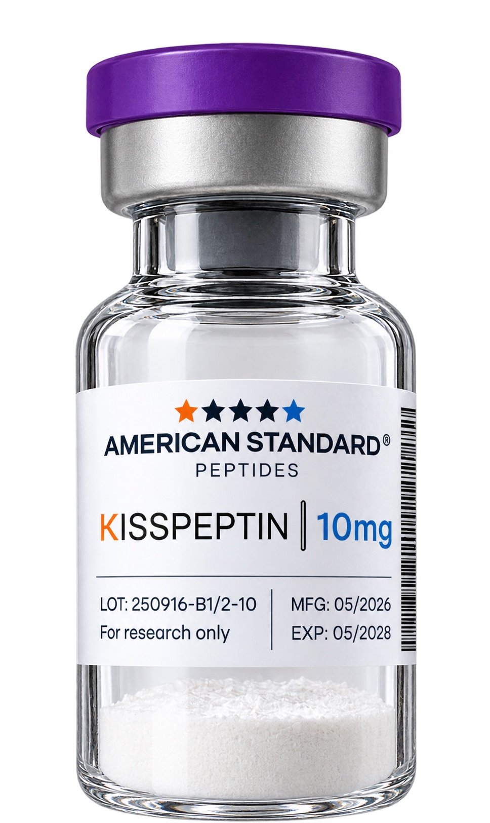 Kisspeptin 10 mg 10 — флакон лиофилизата AMERICAN STANDARD PEPTIDES
