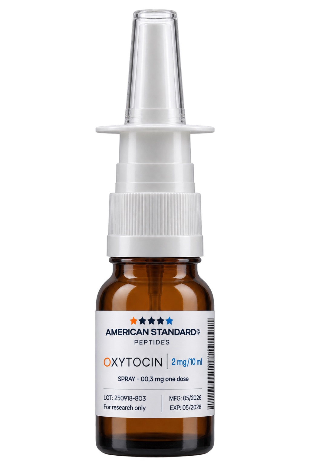 Oxytocin Spray 2 — флакон лиофилизата AMERICAN STANDARD PEPTIDES