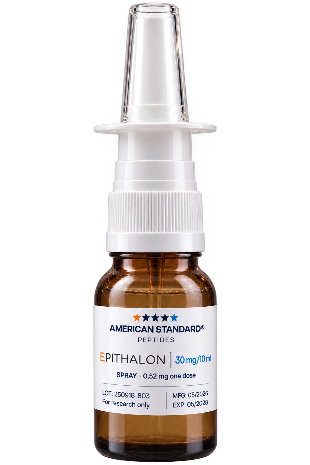 Epithalon Spray 30 — флакон лиофилизата AMERICAN STANDARD PEPTIDES