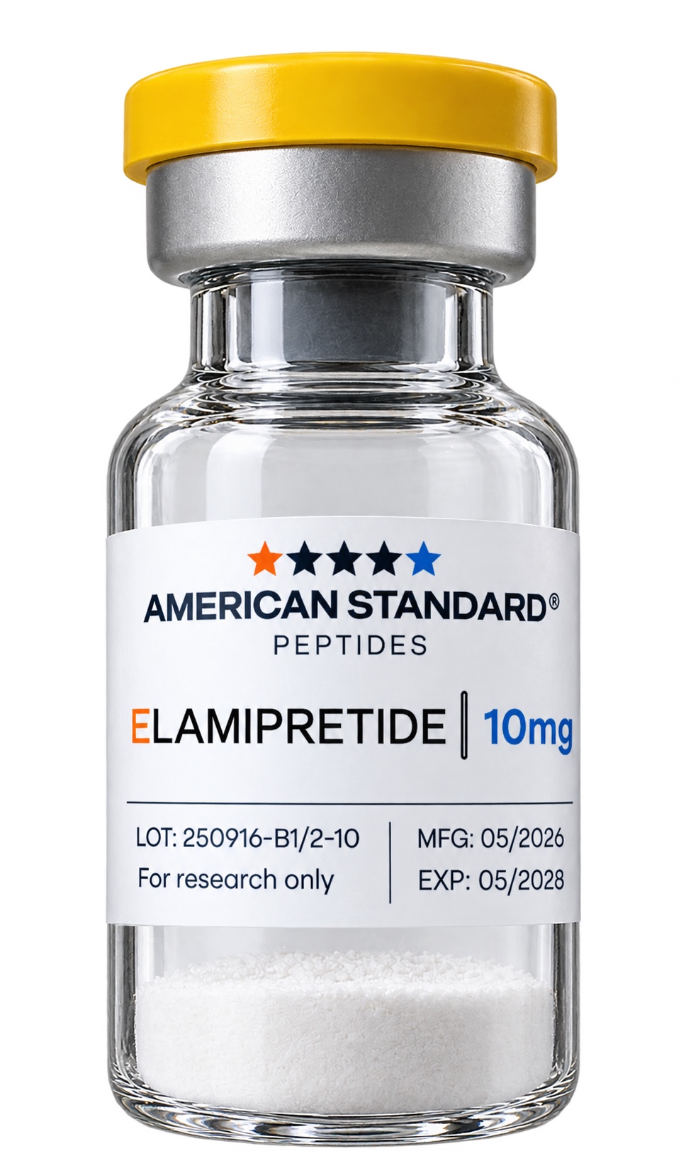 ELAMIPRETIDE (SS-31) Peptide 5 — флакон лиофилизата AMERICAN STANDARD PEPTIDES