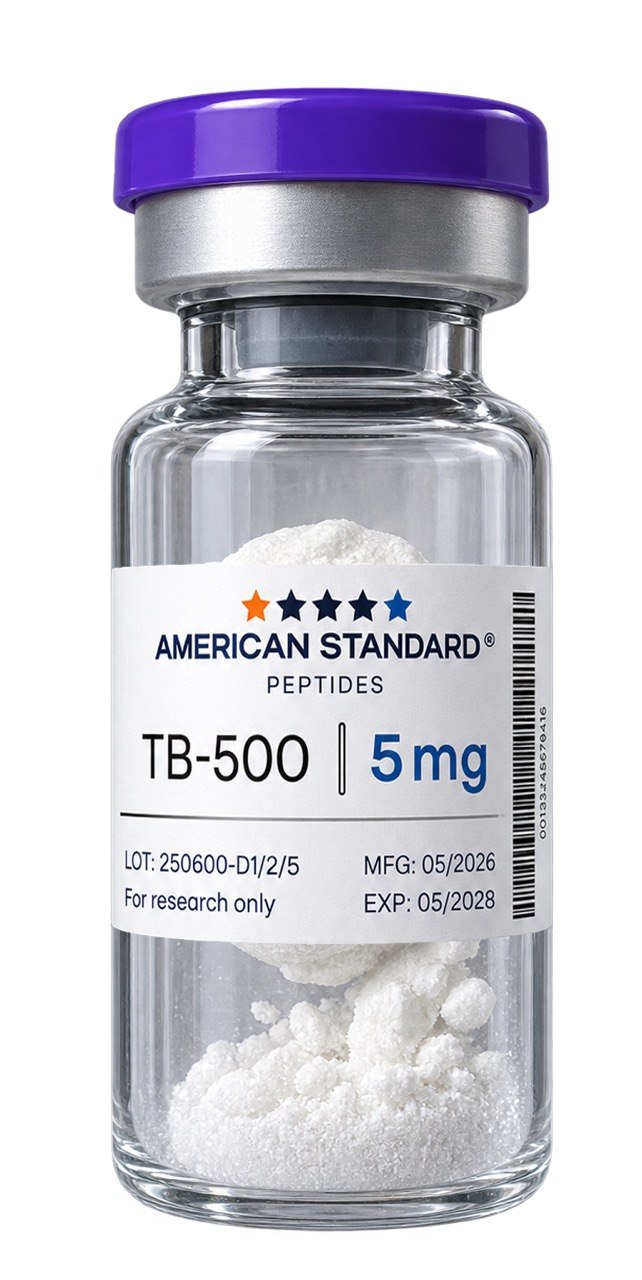 TB-500 5 mg — флакон лиофилизата AMERICAN STANDARD PEPTIDES